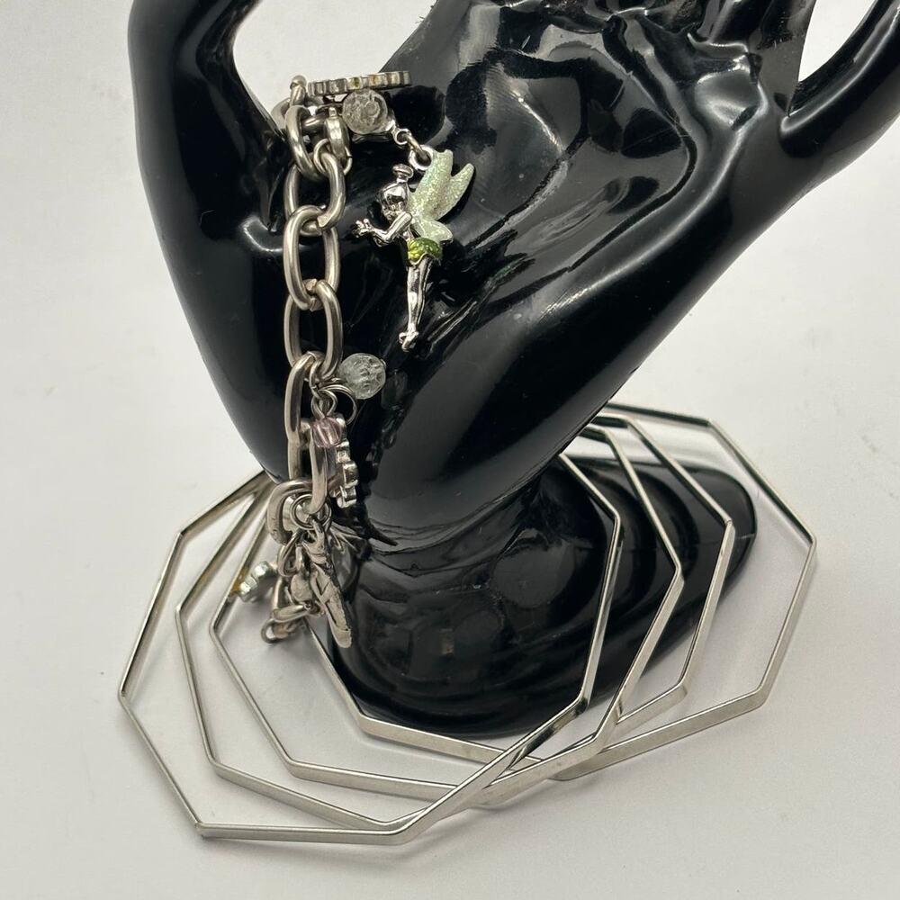 Silver Tinker Belle Bracelet Bundle